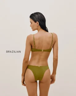 Basic Bottom - Avocado -Cheap Bralette Store BASICBOTTOM BACK BR 1