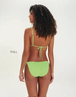 Beads Bottom - Lime -Cheap Bralette Store Beads Bottom full back