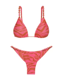 Beads Tri Parallel Top - Diani -Cheap Bralette Store BeadsParallelTriTop flat 1