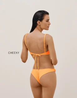 Firenze Edie Bottom - Mandarin 8 Firenze Edie Bottom - Mandarin -Cheap Bralette Store EDIEBOTTOM BACK CHEEKY