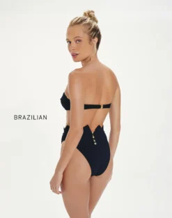 Firenze Imani Hot Pant Bottom - Black -Cheap Bralette Store FirenzeImaniBandeauTop Brazilian bfe390df 21c0 4f2a a836 b934378a4c2e