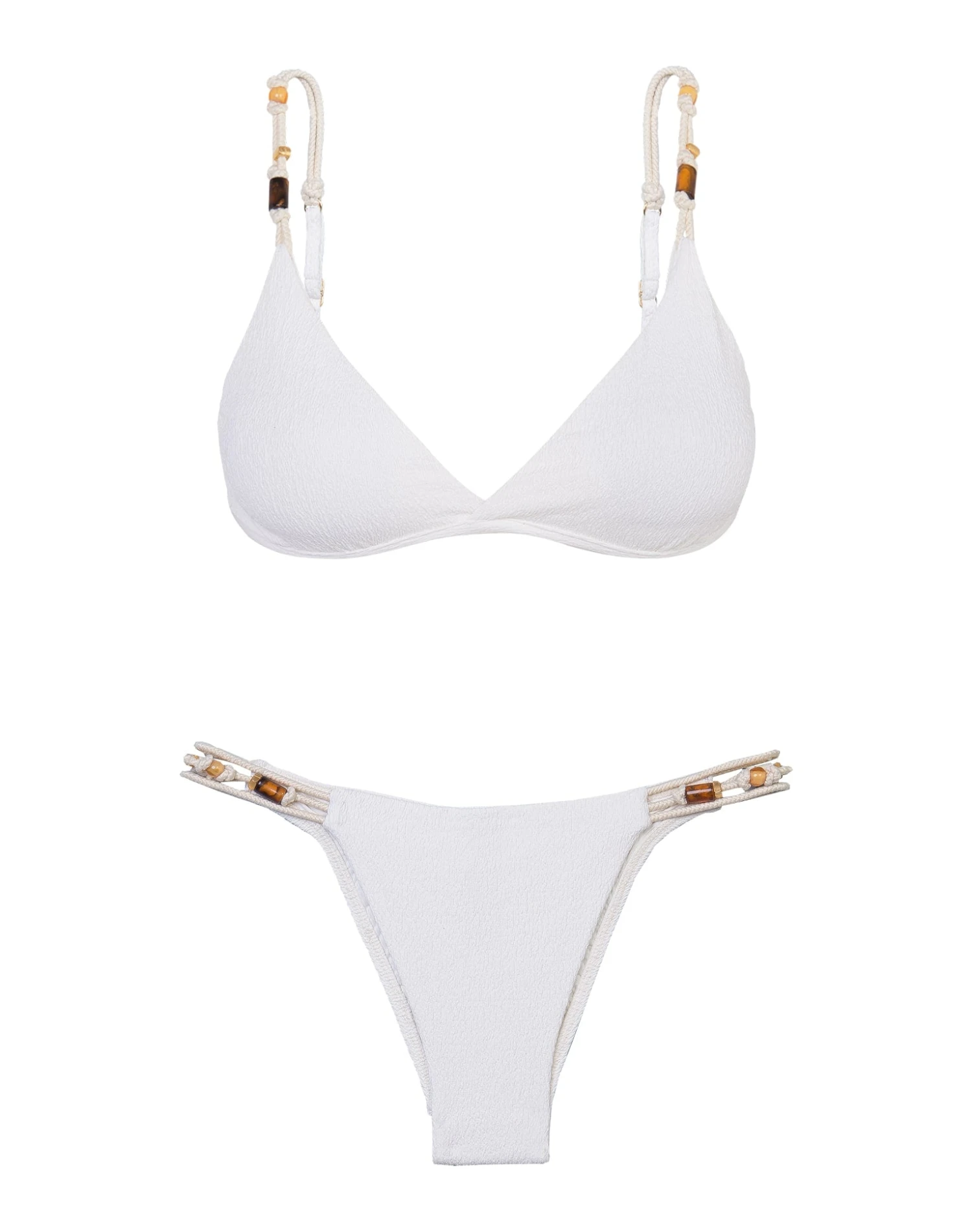 Firenze Kira Flora Top - White 7 Firenze Kira Flora Top - White - Image 7