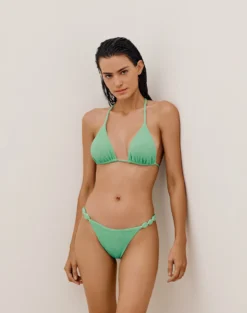 Firenze Lizzy Detail Bottom - Aqua 11 Firenze Lizzy Detail Bottom - Aqua -Cheap Bralette Store LIZZYBOTTOM FRONT 1