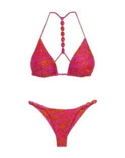 Lizzy T Back Top - Kensi -Cheap Bralette Store LIZZYTBACKTRITOP FLAT