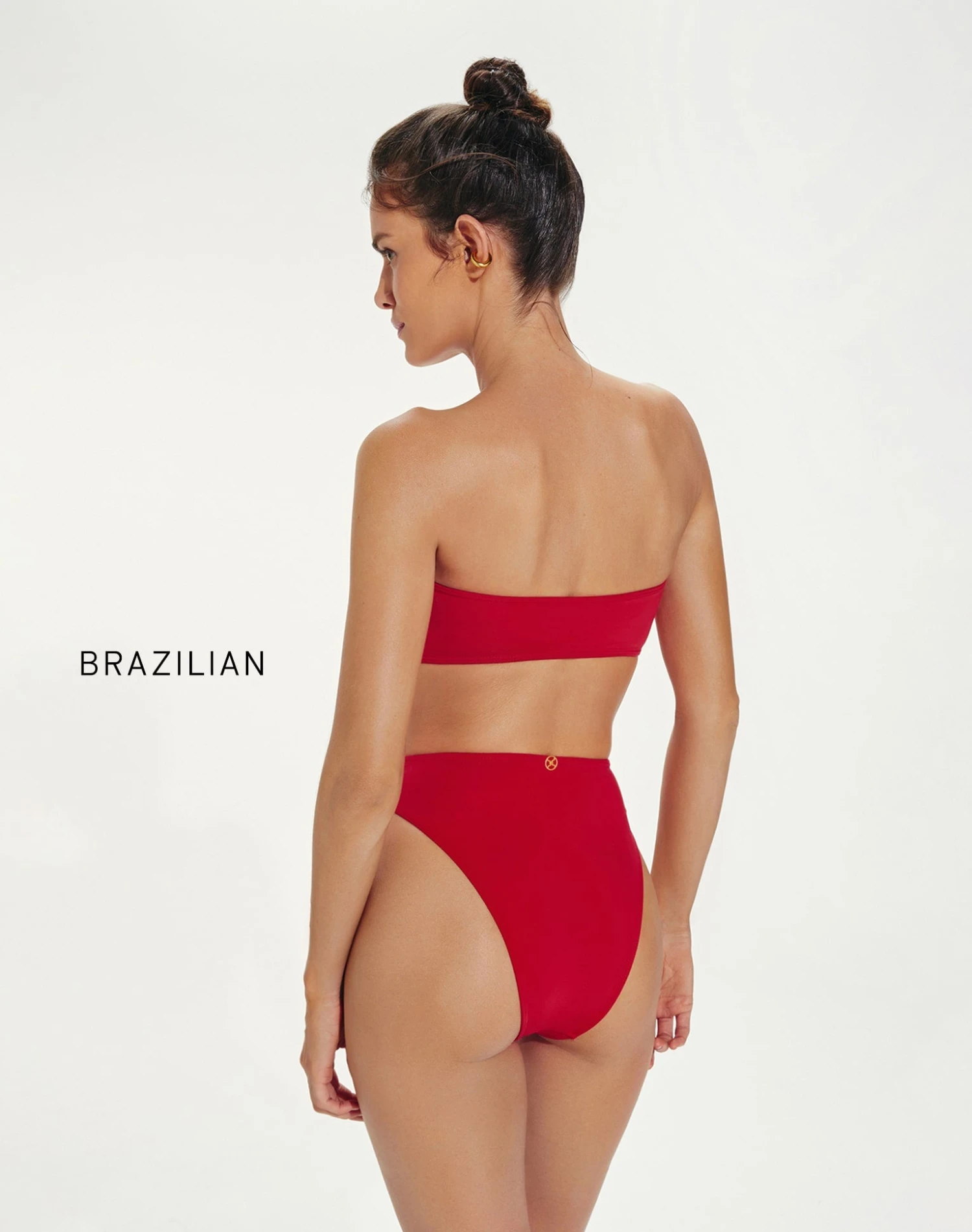 Leeza Hot Pant Bottom - Red Pepper 4 Leeza Hot Pant Bottom - Red Pepper - Image 4