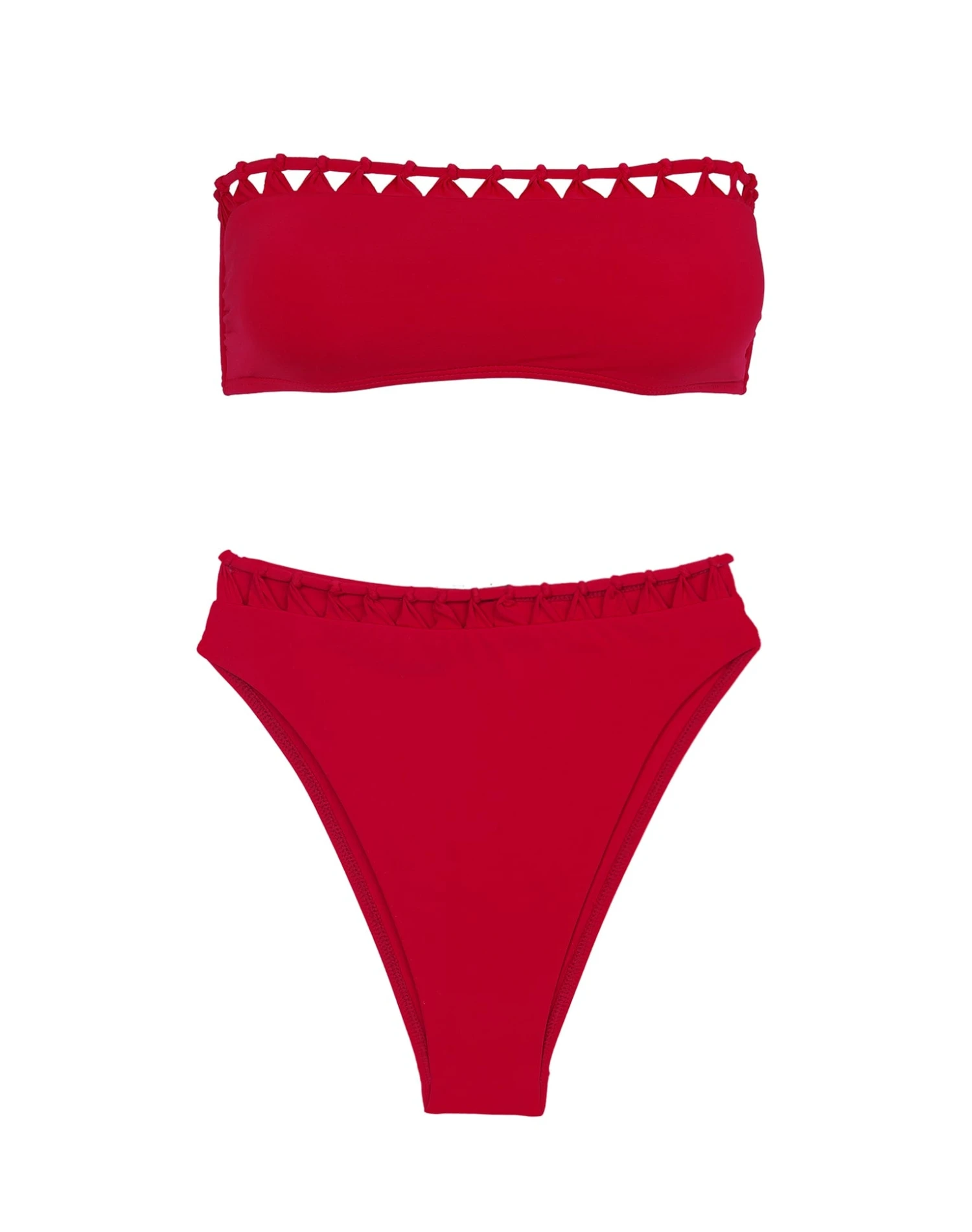 Leeza Hot Pant Bottom - Red Pepper 6 Leeza Hot Pant Bottom - Red Pepper - Image 6