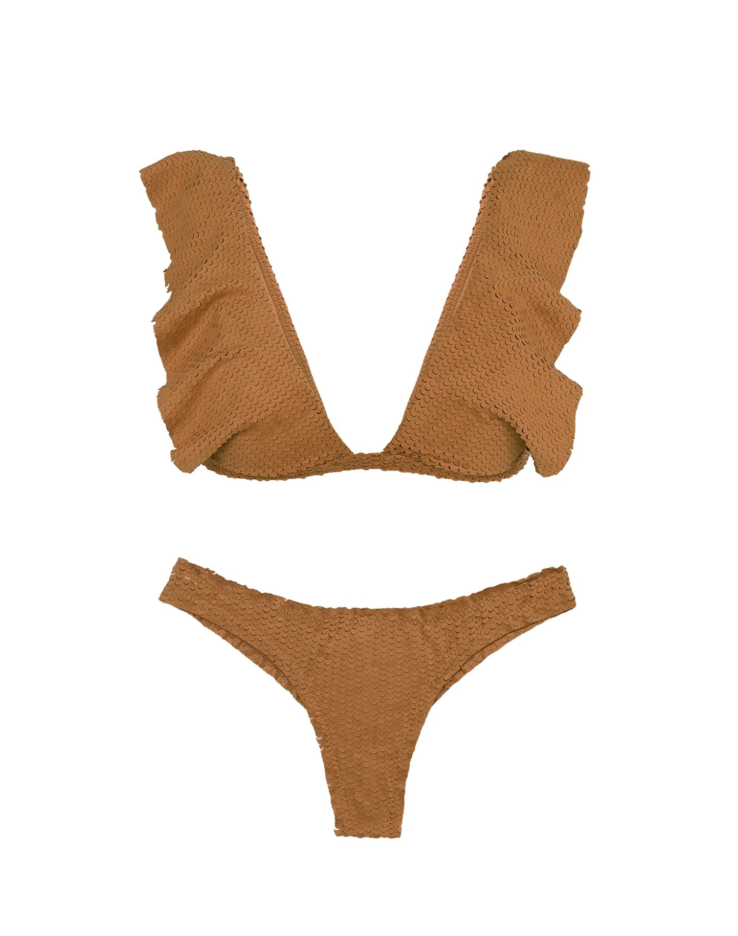 Scales Liz Top - Toffee 6 Scales Liz Top - Toffee - Image 6