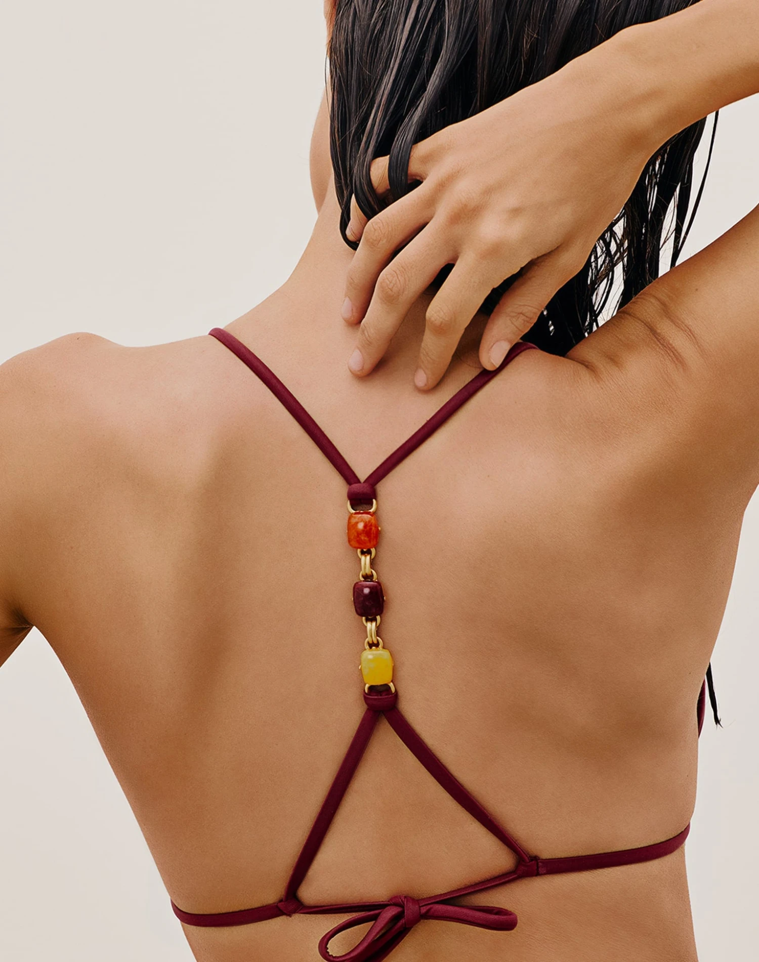 Martha Detail Bottom - Cranberry 7 Martha Detail Bottom - Cranberry - Image 7