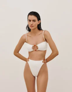 Firenze Martha Hot Pant Bottom - White -Cheap Bralette Store MARTHAHOTPANTS FRONT 1 30fd80cd 2bc2 4fc5 87fc a71edb7f19d7