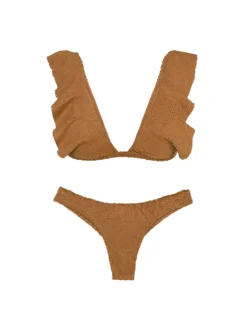 Scales Basic Bottom - Toffee -Cheap Bralette Store ScalesBasicBottom flat