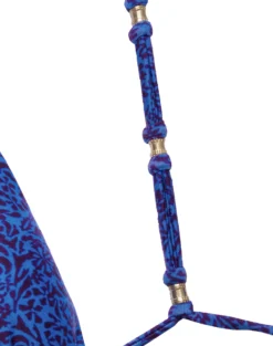 Shaye Tri Top - Tita Blue -Cheap Bralette Store Shaye Tri Top detail