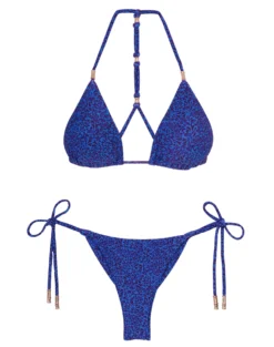 Shaye Tie Side Bottom - Tita Blue -Cheap Bralette Store Shaye Tri Top detail 2