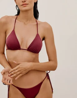 Tie Side Bottom - Cranberry -Cheap Bralette Store TIESIDEBOTTOM DETAIL 1 2a12e0ba e879 4061 82c5 511c978014c1