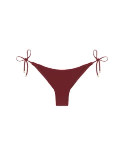 Tie Side Bottom - Cranberry