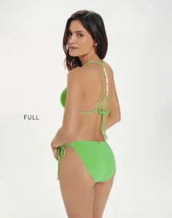 Firenze Zene Tie Side Bottom - Lime 9 Firenze Zene Tie Side Bottom - Lime -Cheap Bralette Store ZeneBottom full back