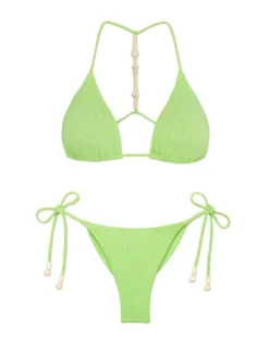 Firenze Zene Tri T Back Top - Lime 14 Firenze Zene Tri T Back Top - Lime -Cheap Bralette Store ZeneTBackTri flat 1