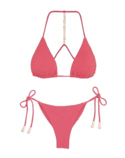 Firenze Zene Tie Side Bottom - Ballet -Cheap Bralette Store ZeneTieSideBottom Flat