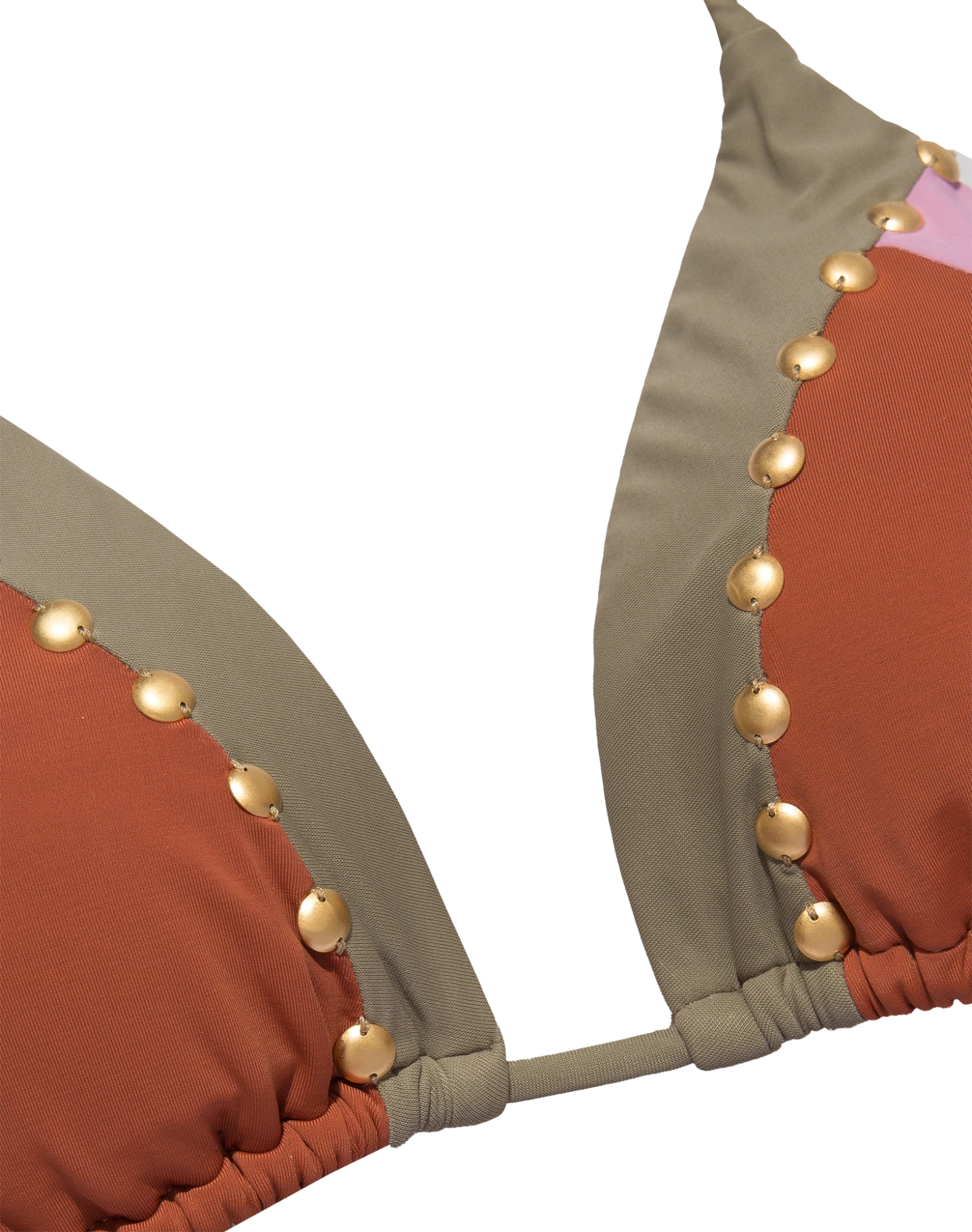 Block Tri Top - Pistachio Camel 8 Block Tri Top - Pistachio Camel - Image 8