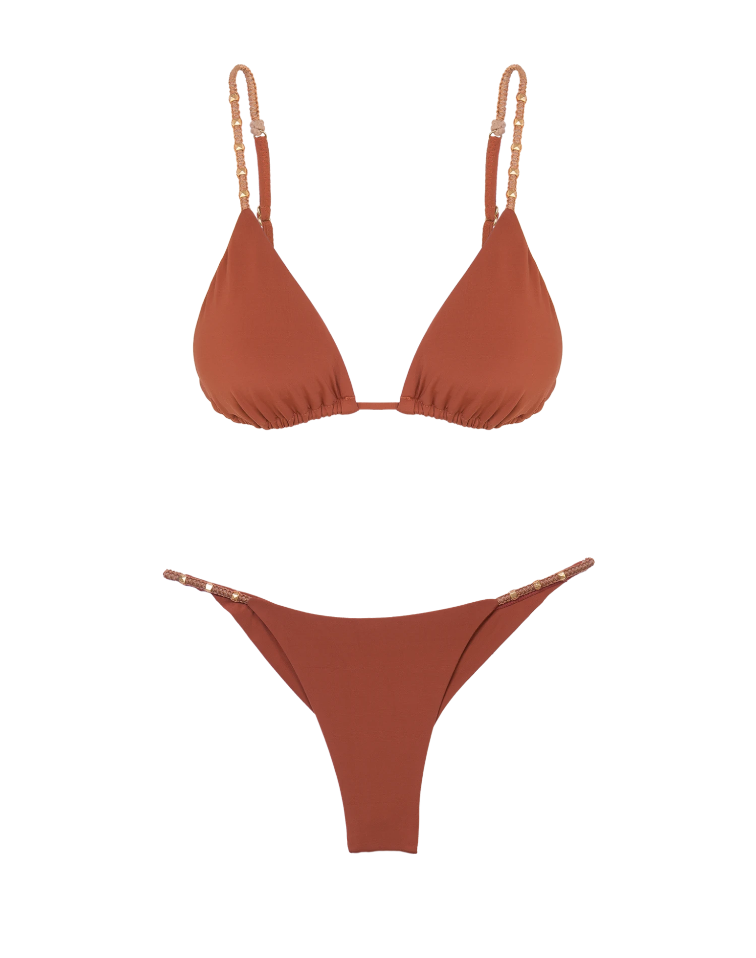 Kendra Tri Top - Camel 5 Kendra Tri Top - Camel - Image 5