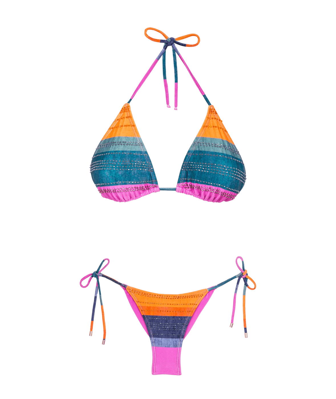 Firenze Embroidery Tie Side Bottom - Desert 12 Firenze Embroidery Tie Side Bottom - Desert - Image 12