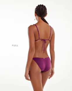 Beads Bottom (final Sale) - Plum -Cheap Bralette Store plum beads bikini full 1