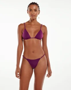 Beads Bottom (final Sale) - Plum -Cheap Bralette Store plum beads bikini 2c556707 029d 49da ad2d 2dab0ebd5642