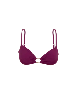 Erin Chain Top (final Sale) - Plum