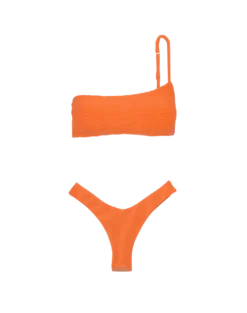 Kayla Ana Top - Tangerine -Cheap Bralette Store tangarine ana top flat bikini